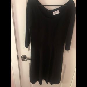 Seraphine Black Maternity Dress